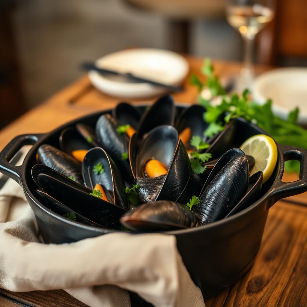 Mejillones a la marinera